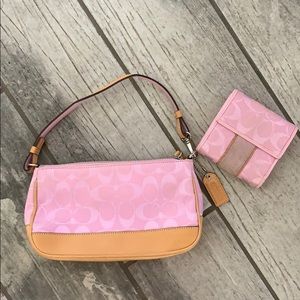 Coach handbag and wallet